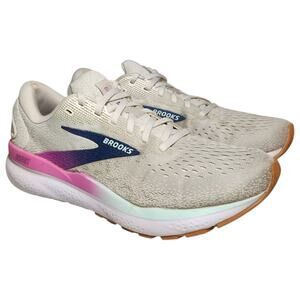 Brooks Ghost 16 Shoes Sneakers Womens Size 9B Running 1204071B175 Read Desc